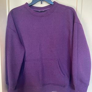 Purple sweater women size 2X nice for winter